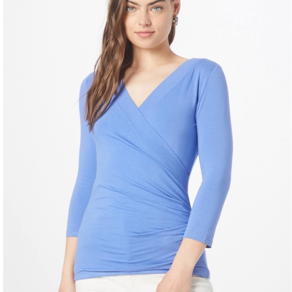 Ralf Lauren blue blouse - Picture 2 of 7